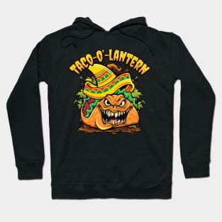 Halloween Taco-O’-Lantern Costume - For Taco & Pumpkin Fans Hoodie